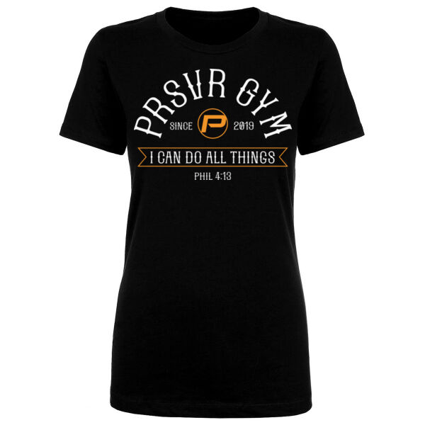 I CAN DO ALL THINGS - WOMEN'S FITTED T-SHIRT Thumbnail